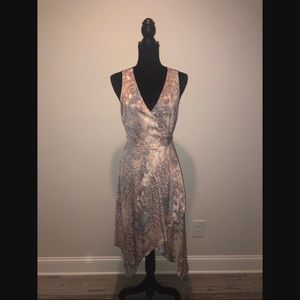 Floral Printed Wrap Dress